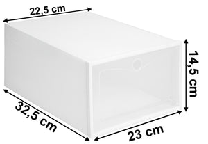 Pudełko na buty OSLO — wymiary 14,5 × 23 × 32,5 cm